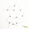 Coil pré-fait 1 ohm pour RDA RBA (lot de 10)
