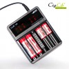 Chargeur V4 Efest LUC LCD (chargeur universel 4 canaux)