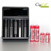 Chargeur V4 Efest LUC LCD (chargeur universel 4 canaux)