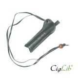 Tour de cou cuir (lanyard) pour cigarette electronique EGO
