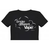 Tee shirt smoke different vape 100% coton